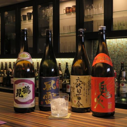 Shochu is available in bowls, wheat, brown sugar, etc. If you get lost, consult us