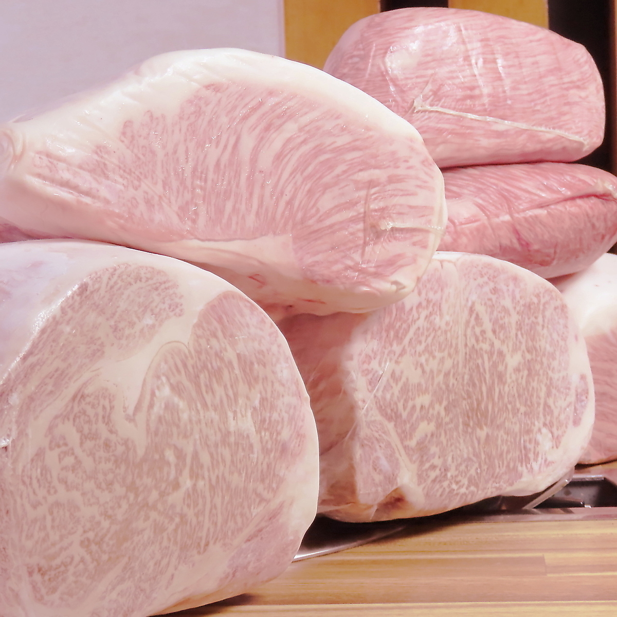 We offer exquisite meats, including rare cuts.