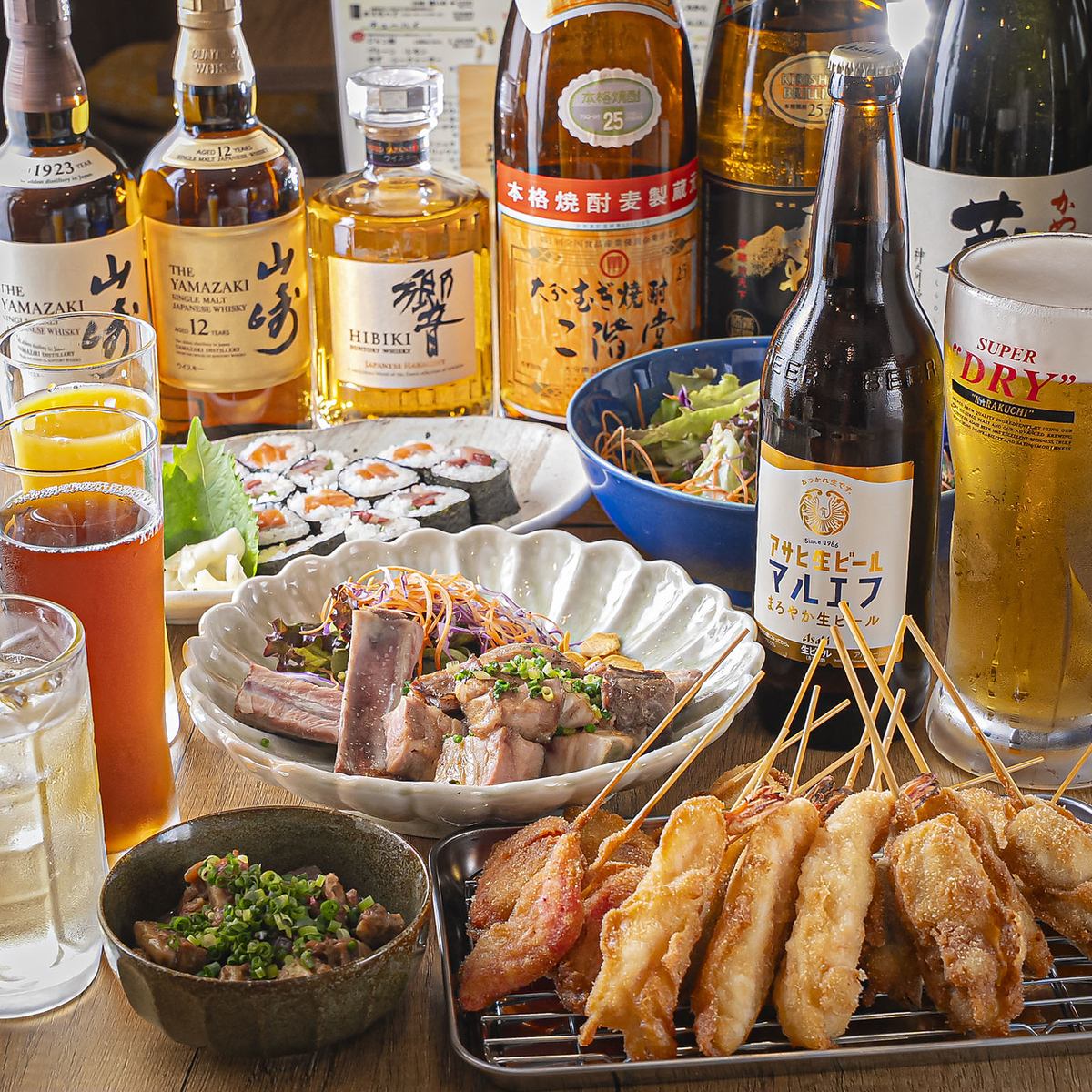 安いだけじゃない！量と質にこだわった料理を堪能できるお店です！