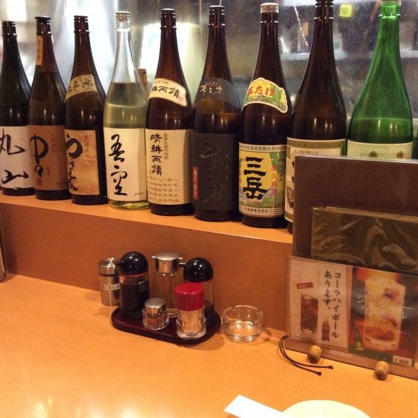 [Counter] One person is also very welcome! You can enjoy carefully selected liquor selected by the sake enthusiast ♪ Please consult if there is preference ☆