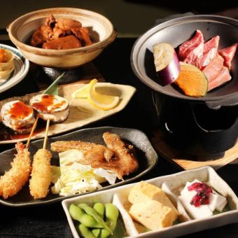 [Nagoya Meal Course] Nagoya Cochin, Miso Oden, Tempura Rice Bowl, etc. 9 dishes in total [120 minutes all-you-can-drink] 6,000 yen