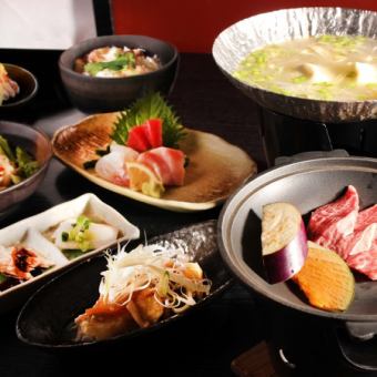 [120 minutes all-you-can-drink] 3 kinds of sashimi, Japanese beef teppanyaki, grilled fish of the day, etc. [Spring Course] 9 dishes total 6000 yen