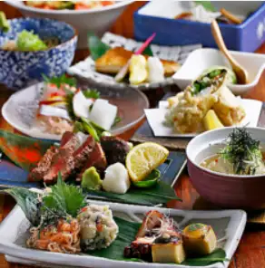 [90-minute all-you-can-drink included] 8-course seasonal meal featuring aromas and flavors - 6500 yen ★