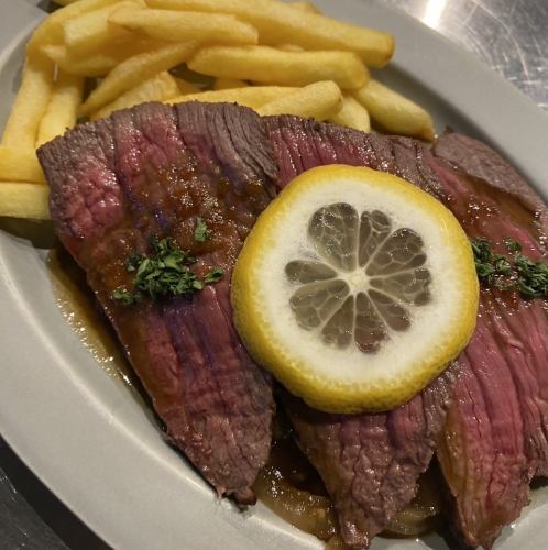 佐世保名物！！和牛のレモンステーキ