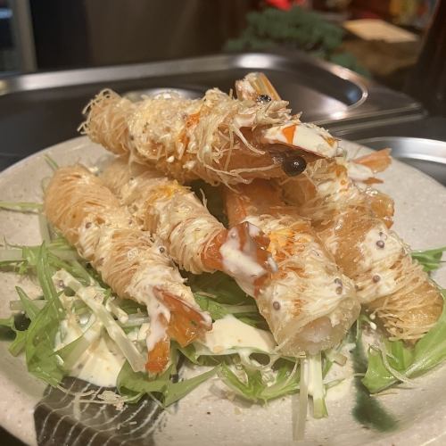 えんちのガーリックシュリンプ