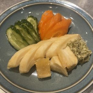 自家製お漬物