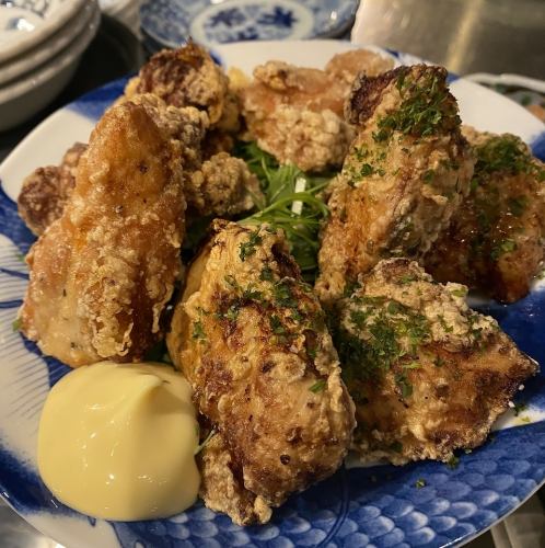 唐揚げ　二種盛り (4コ×4コ)