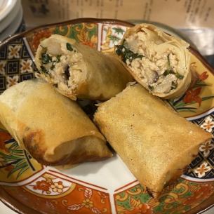 気まぐれ揚げ春巻き