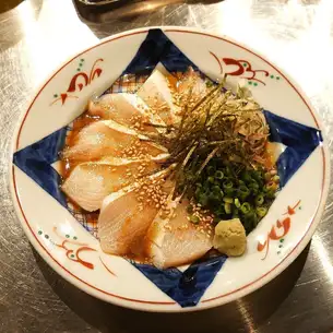 Fresh fish with sesame sauce and Kyushu soy sauce, delivered directly from Nagasaki!!