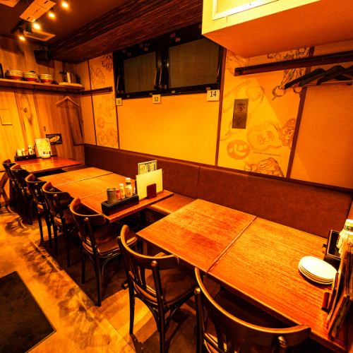 Relax and enjoy table seating!