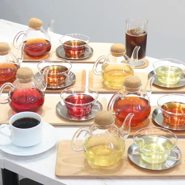 香り華やかな本格ホットティー！豊富なラインナップが自慢