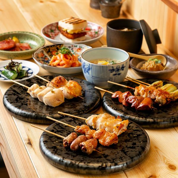 全15品　本格的な鶏料理が食べられる贅沢なコース料理　