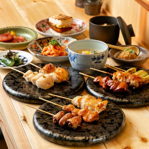 全15品　本格的な鶏料理が食べられる贅沢なコース料理　