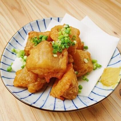 Deep-fried radish