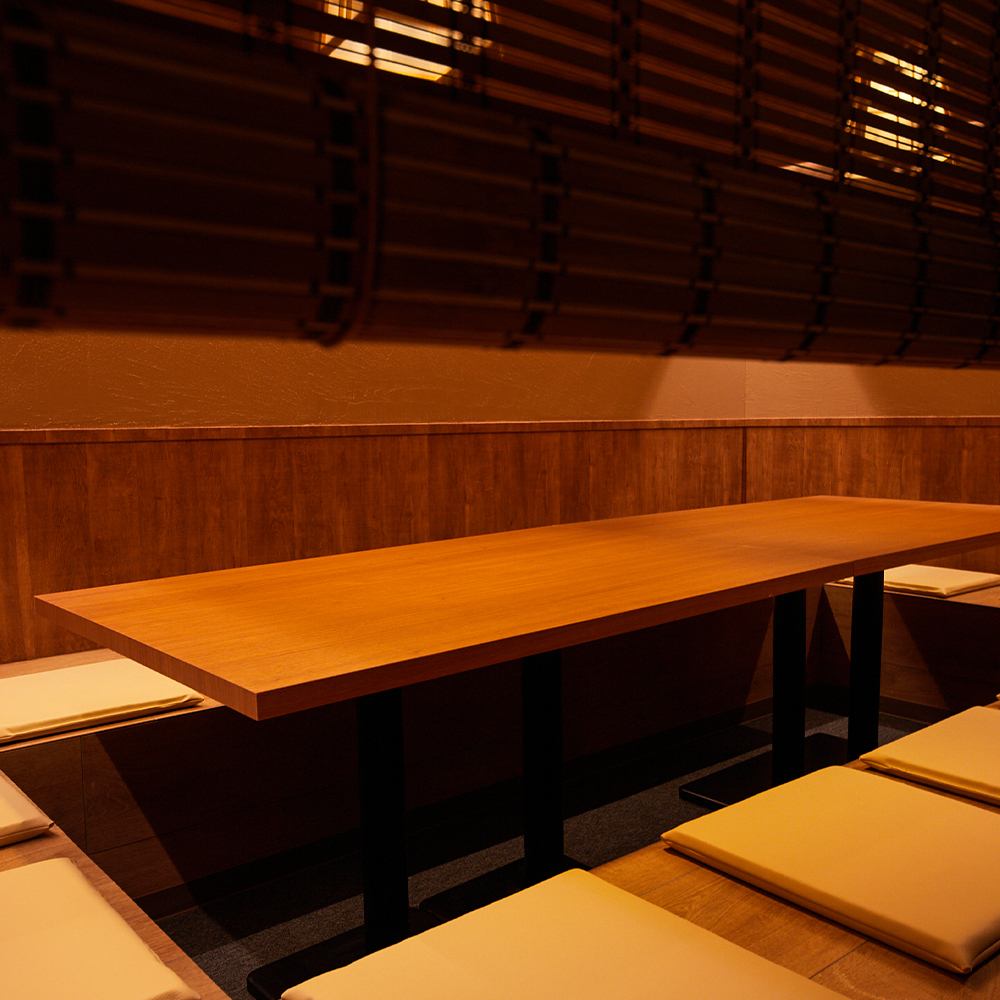 完全個室完備なので周りを気にせずお食事をお愉しみいただけます