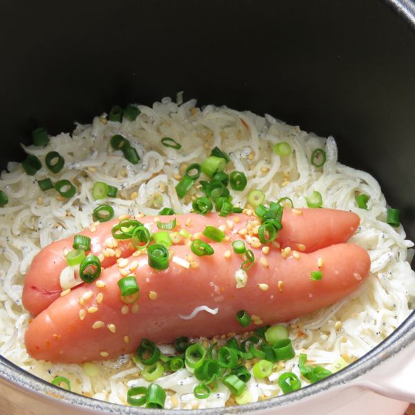 【当店イチオシ！】新鮮な魚介と季節の食材を使った絶品釜飯！