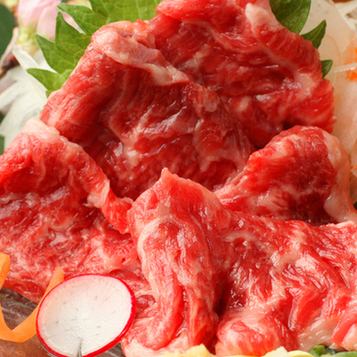 馬肉刺し