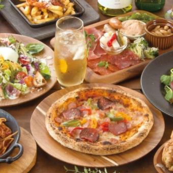 【宴会プラン】120分飲み放題付！会社仲間との送別会・歓迎会に！全8品『4,400円コース』