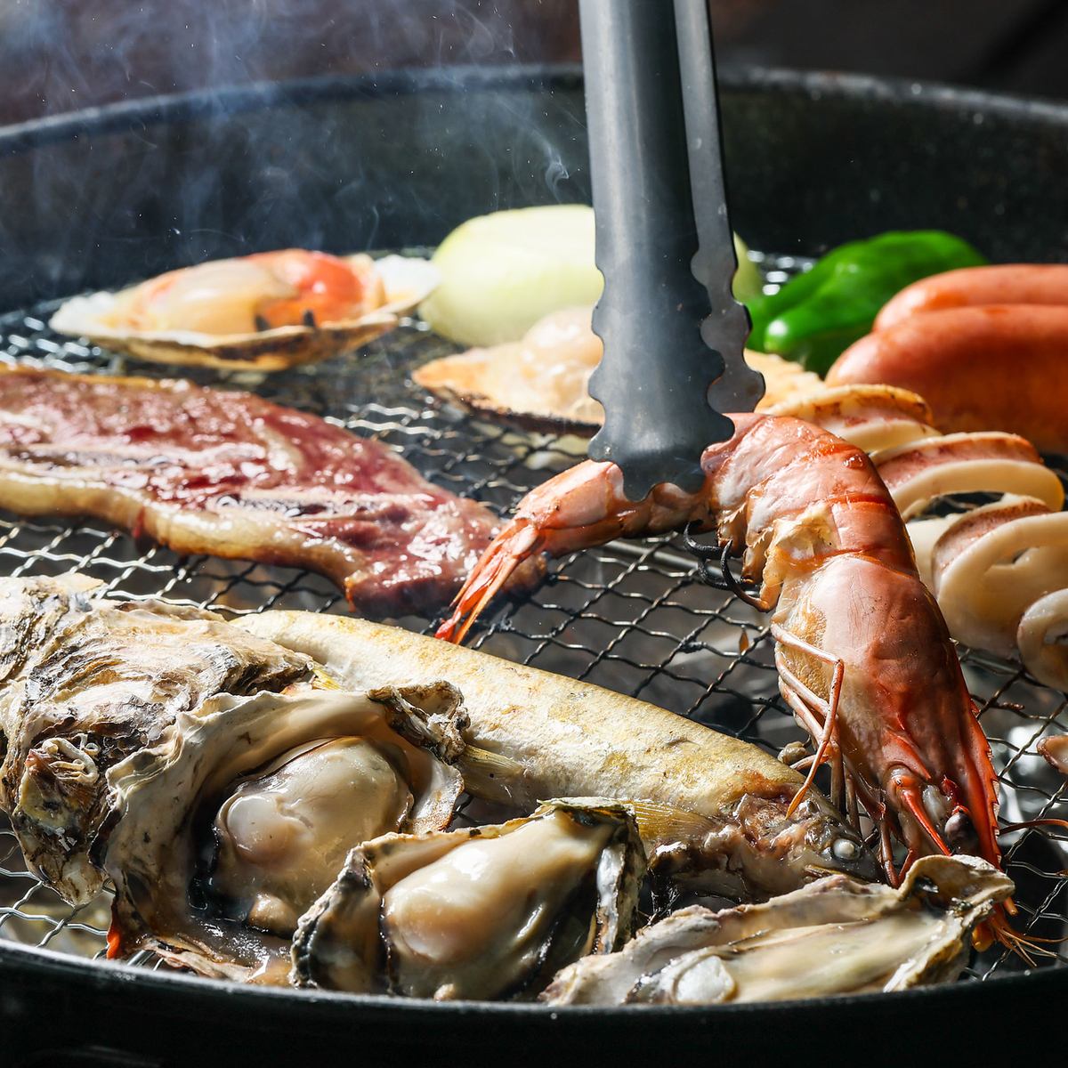 牡蠣の食べ放題＋飲み放題もご用意しております♪