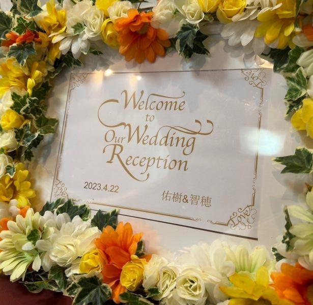 Wedding reception ♪ Available for private use for 80-150 people! Please feel free to contact us regarding the number of people, budget, plans, etc. ♪