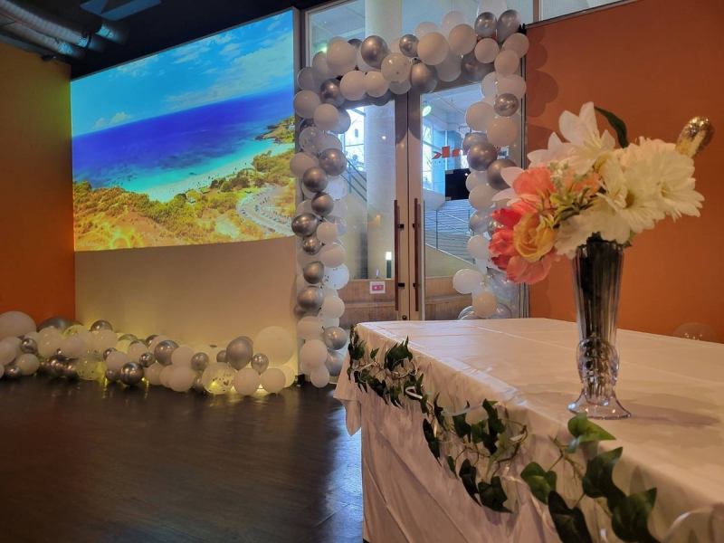 バーならではの非日常空間を演出♪