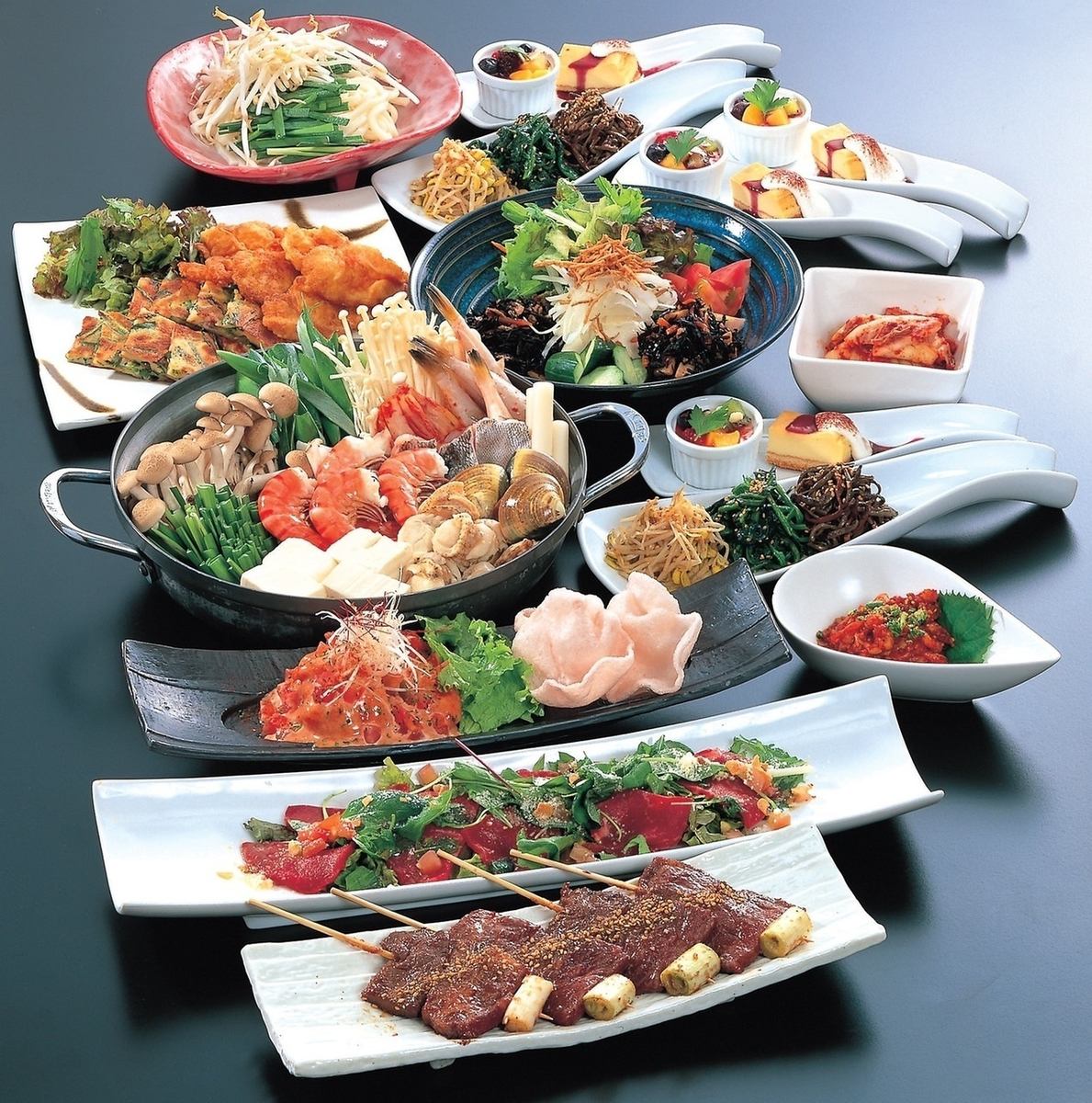 【年終派對推薦】以合理的價格精心準備的正宗韓國料理！