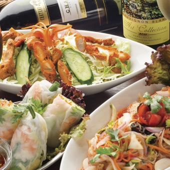 ダウラギリコース☆全8品2時間飲み放題付き4400円→4200円！！【平日】