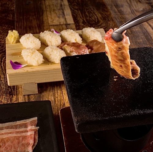 4 pieces of fantastic wagyu beef short rib sushi