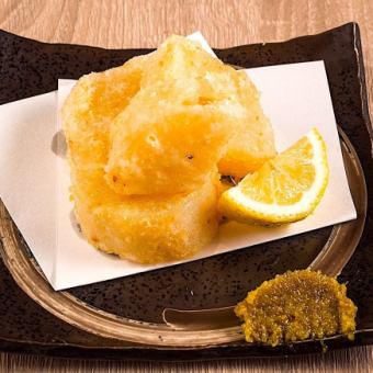 Deep-fried radish