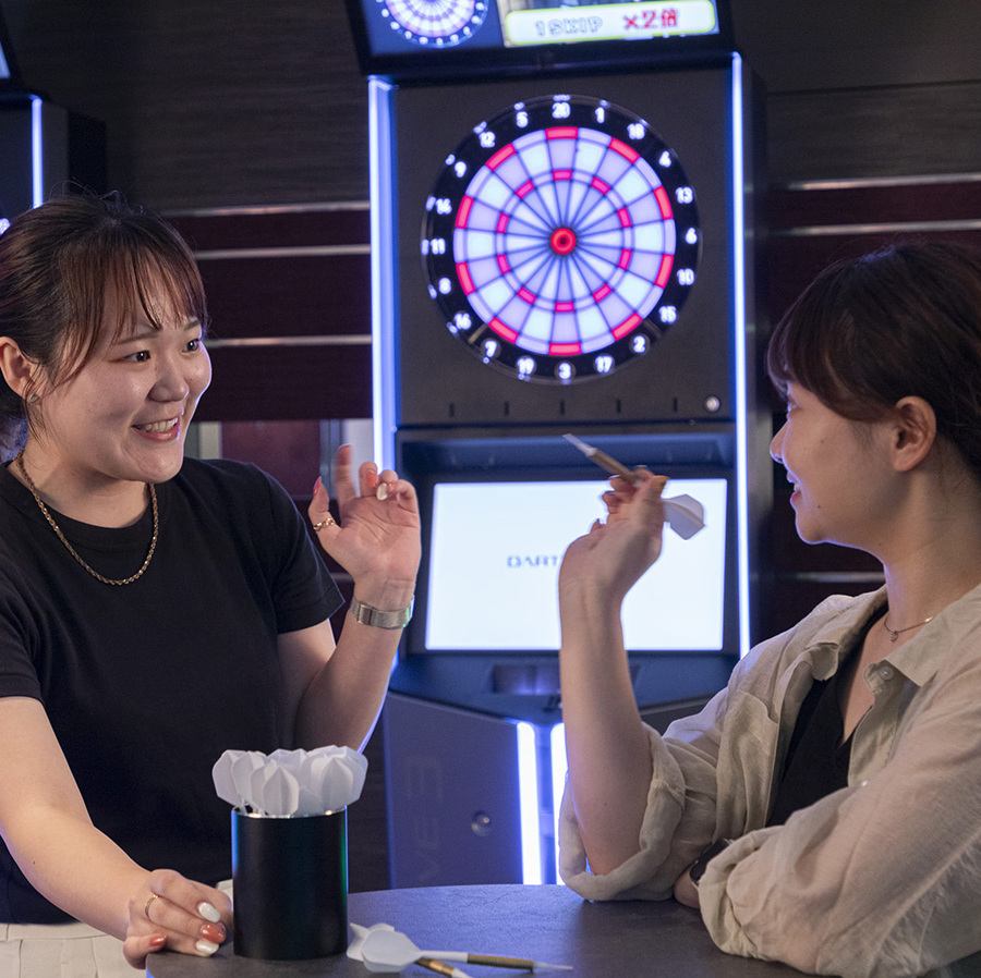 駅チカ徒歩1分♪イベントや二次会をダーツをしながら飲んで盛り上がろう♪