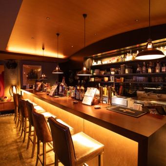 Popular counter seats♪
