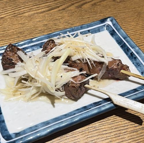 ネギ塩牛レバー