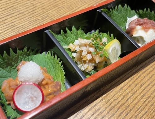 珍味三種盛り