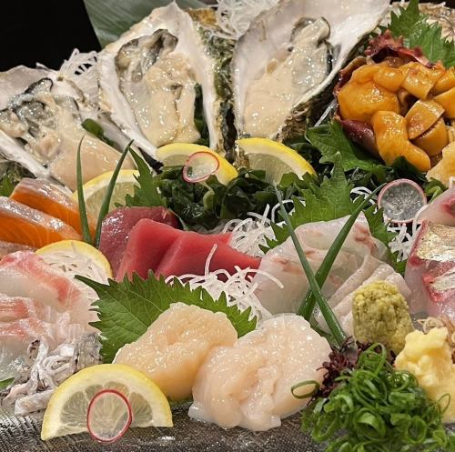 Fresh seasonal seafood delivered directly from the fishing port