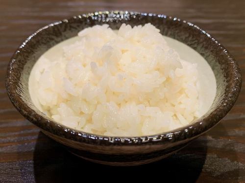 White rice average
