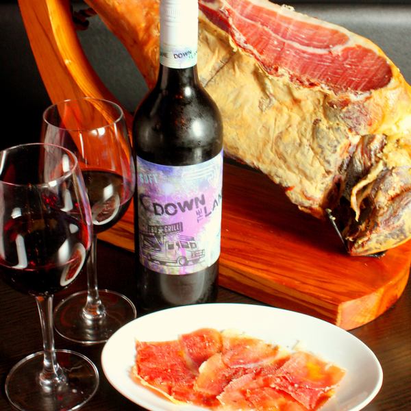 [You have to try it at least once] Recommended ☆ Bone-in raw ham