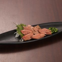 若鶏の白レバー刺