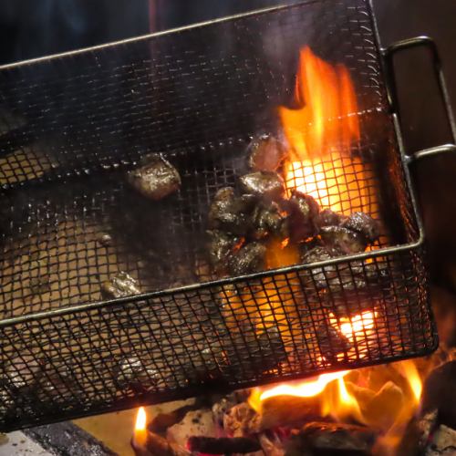 焼鳥は、炎の芸術です。
