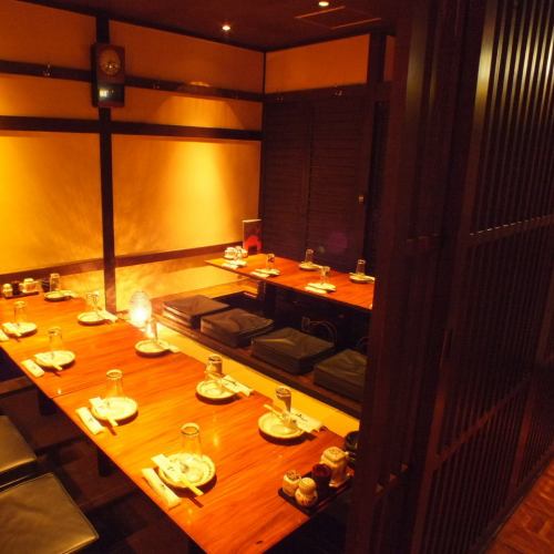 Izakaya with various private rooms