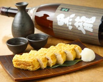 Authentic Kansai-style dashimaki omelet