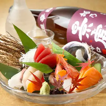 Recommended! [Miyagawa Course] 2-hour all-you-can-drink ~4 kinds of fresh fish, grilled Spanish mackerel with green onions, and more~ 9 dishes in total 5,500 yen!