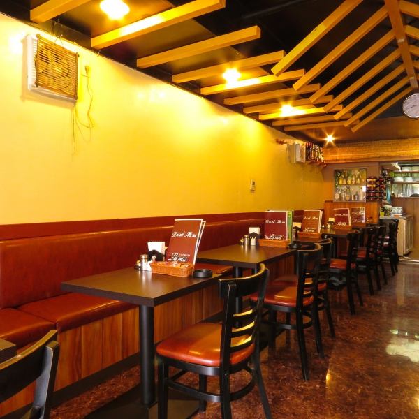 The stylish interior is full of spicy spices. ★ Indian spice-based dishes are the same source of medicine and food, and are good for your health!