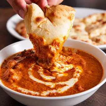 [3-Hour All-You-Can-Eat & Drink] Enjoy Tandoori Chicken & Chicken Tikka, your choice of authentic curry, and naan for 3980 yen