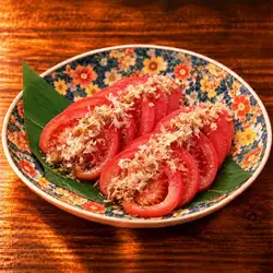 冷やしトマト/鬼おろししらすポン酢/冷奴/チャンジャクリームチーズ/いかの塩辛/梅水晶/枝豆
