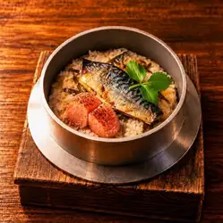鯖明太釜飯