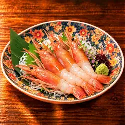 赤エビ刺身