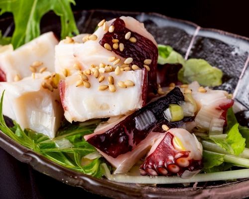 [Classic] Octopus with green onions and salt