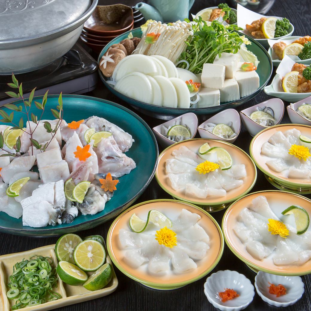 鱧・フグなどの逸品料理あり◇