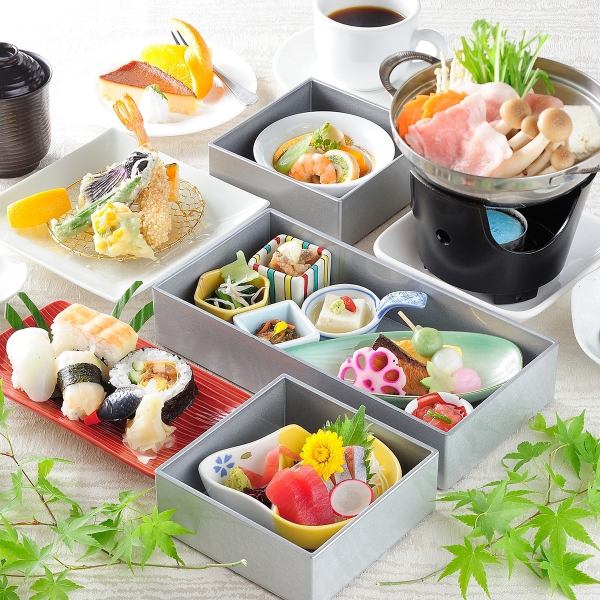 会席宴会コース　【無料送迎バス＋飲み放題宴会プラン】