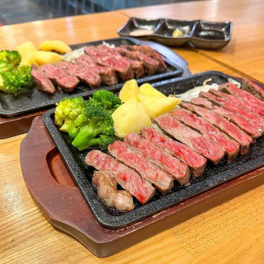 Enjoy high-quality teppanyaki steak in an American restaurant◎